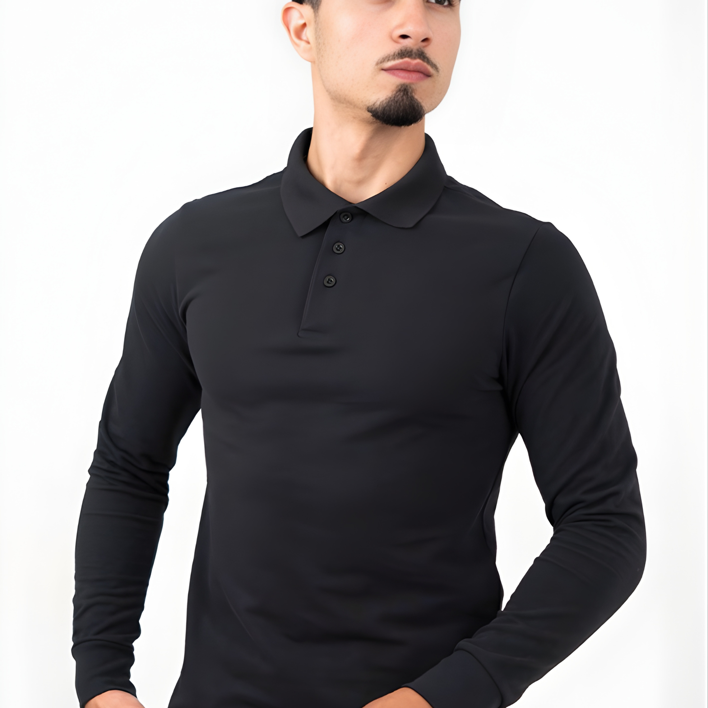Polo  minimal manche longue