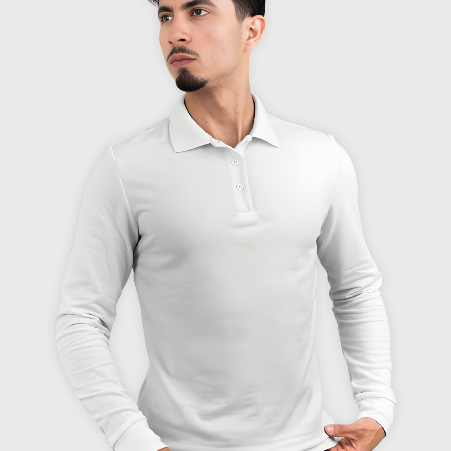 Polo  minimal manche longue