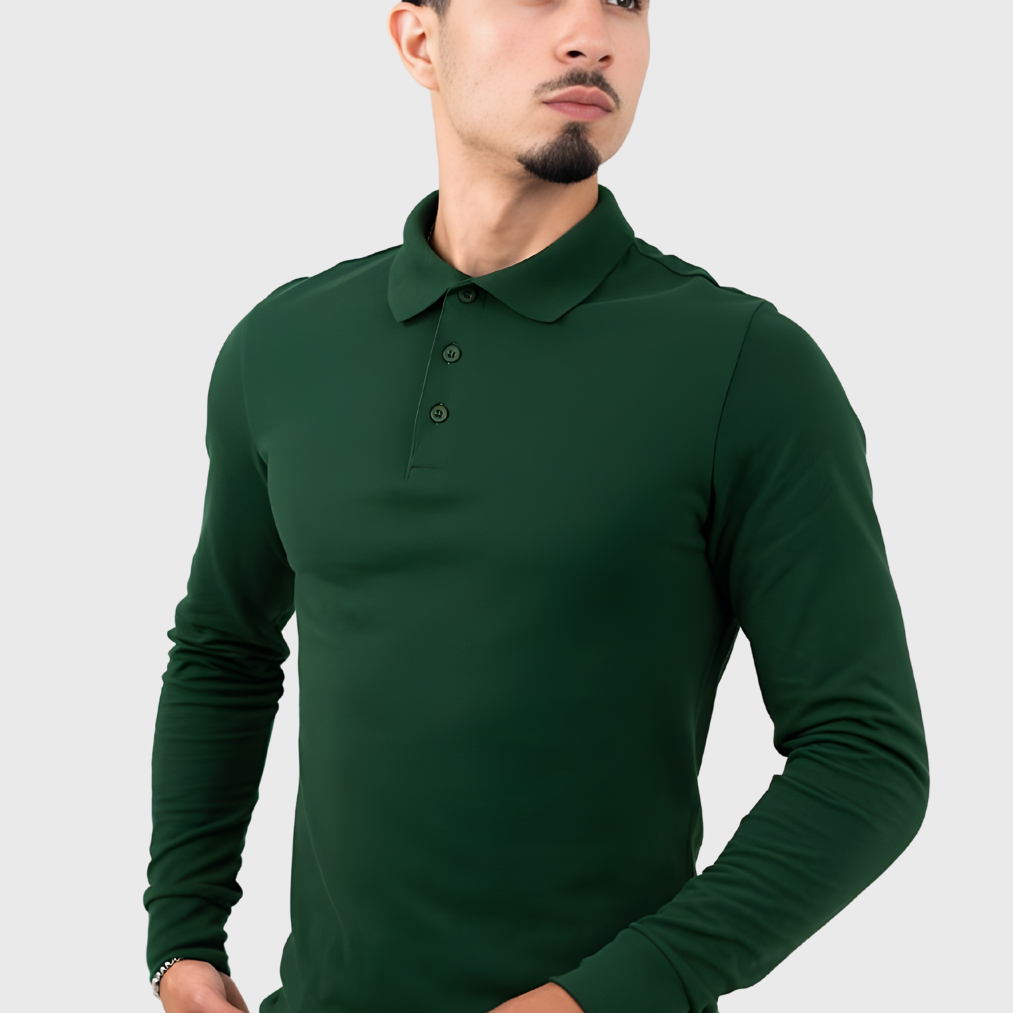 Polo  minimal manche longue
