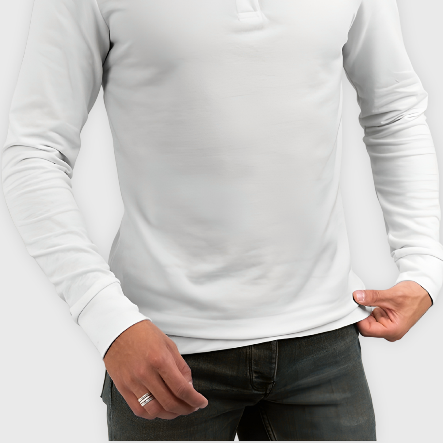 Polo  minimal manche longue