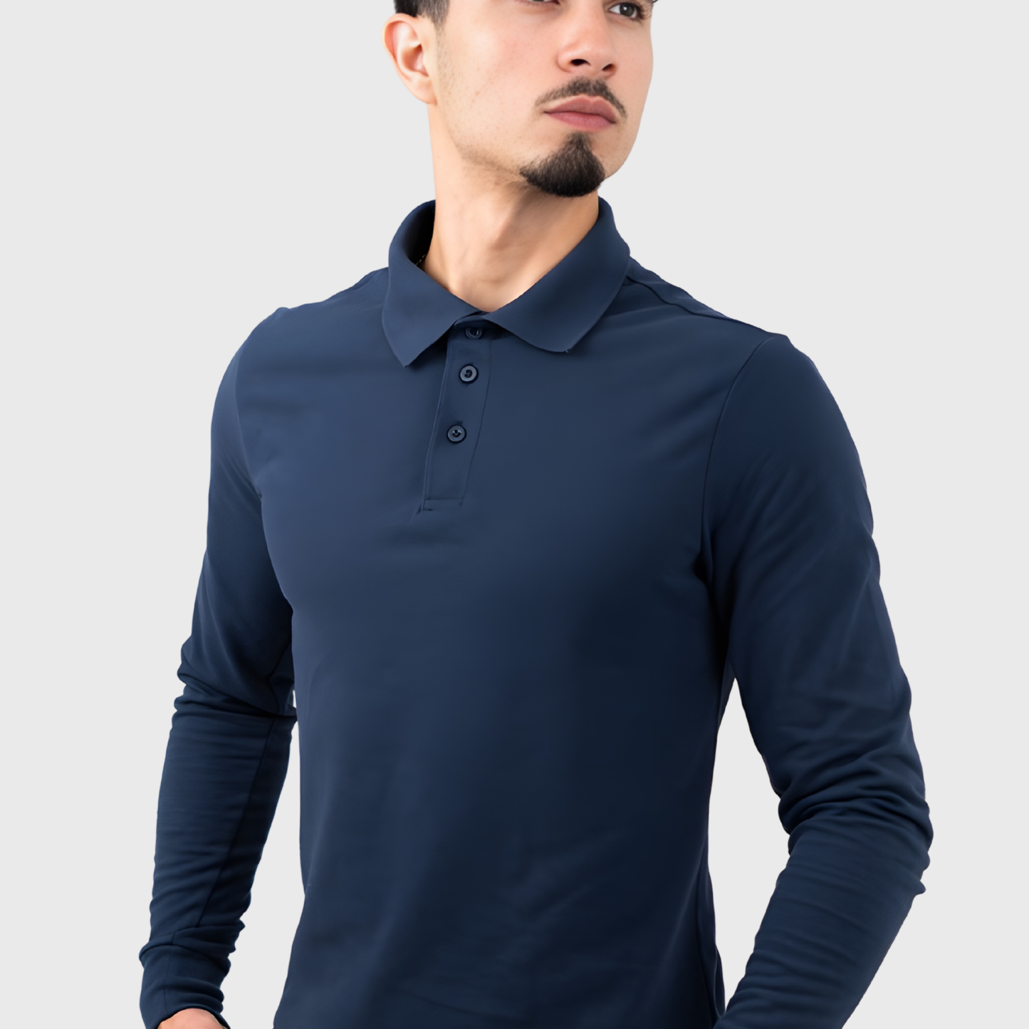 Polo  minimal manche longue