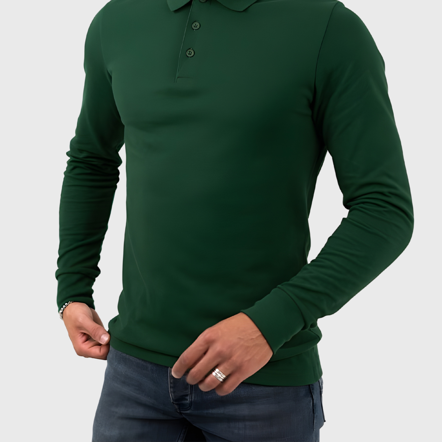 Polo  minimal manche longue