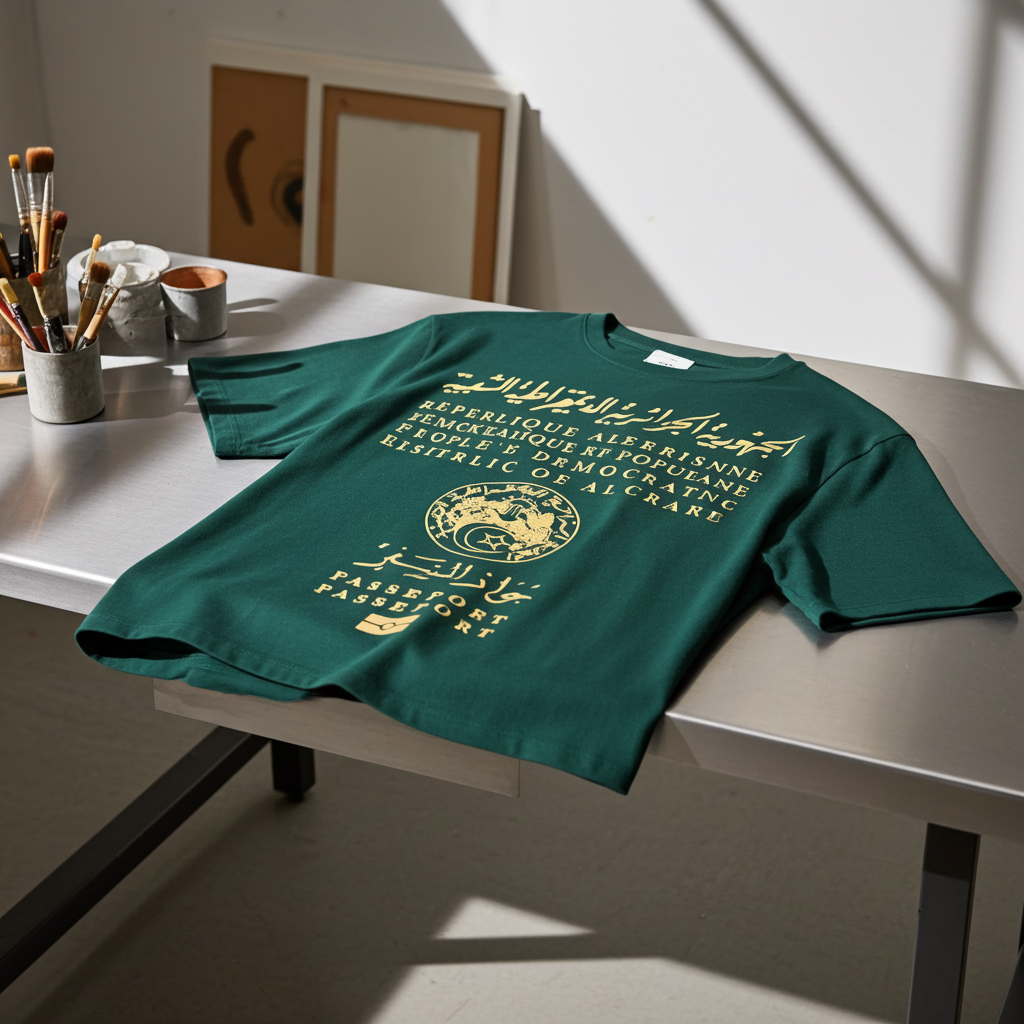 T-Shirt Passeport Algérien