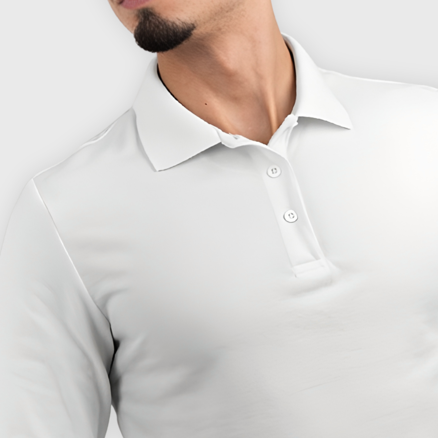 Polo  minimal manche longue